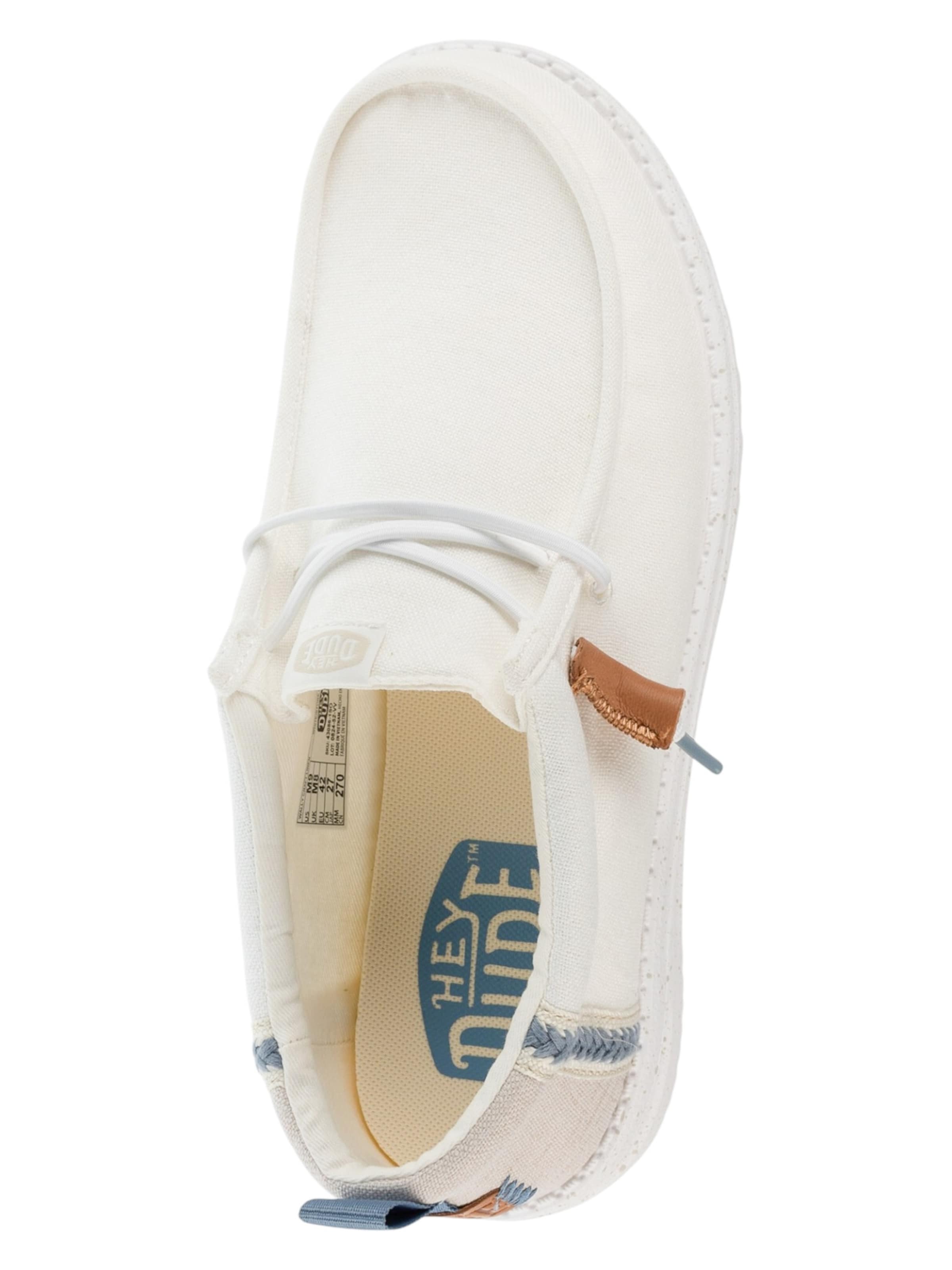 HEY DUDE Slip-ons in White