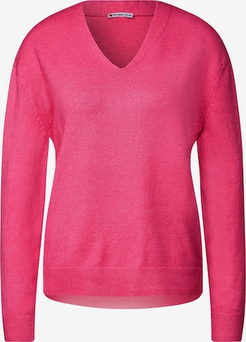 STREET ONE Sweater in Pink: front