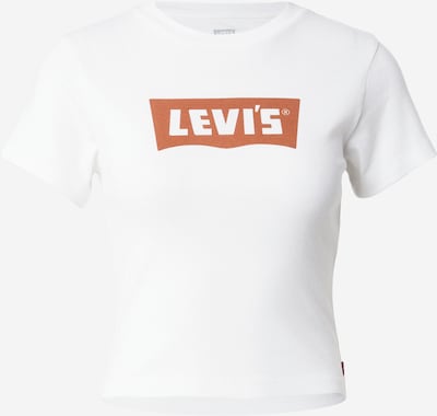 LEVI'S ® T-Shirt 'Essential' in M in karamell / weiß, Produktansicht