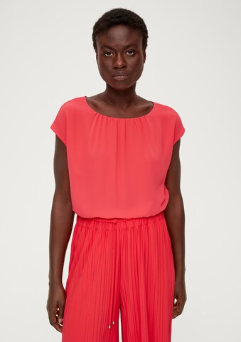 s.Oliver BLACK LABEL Blus i rosa: framsida