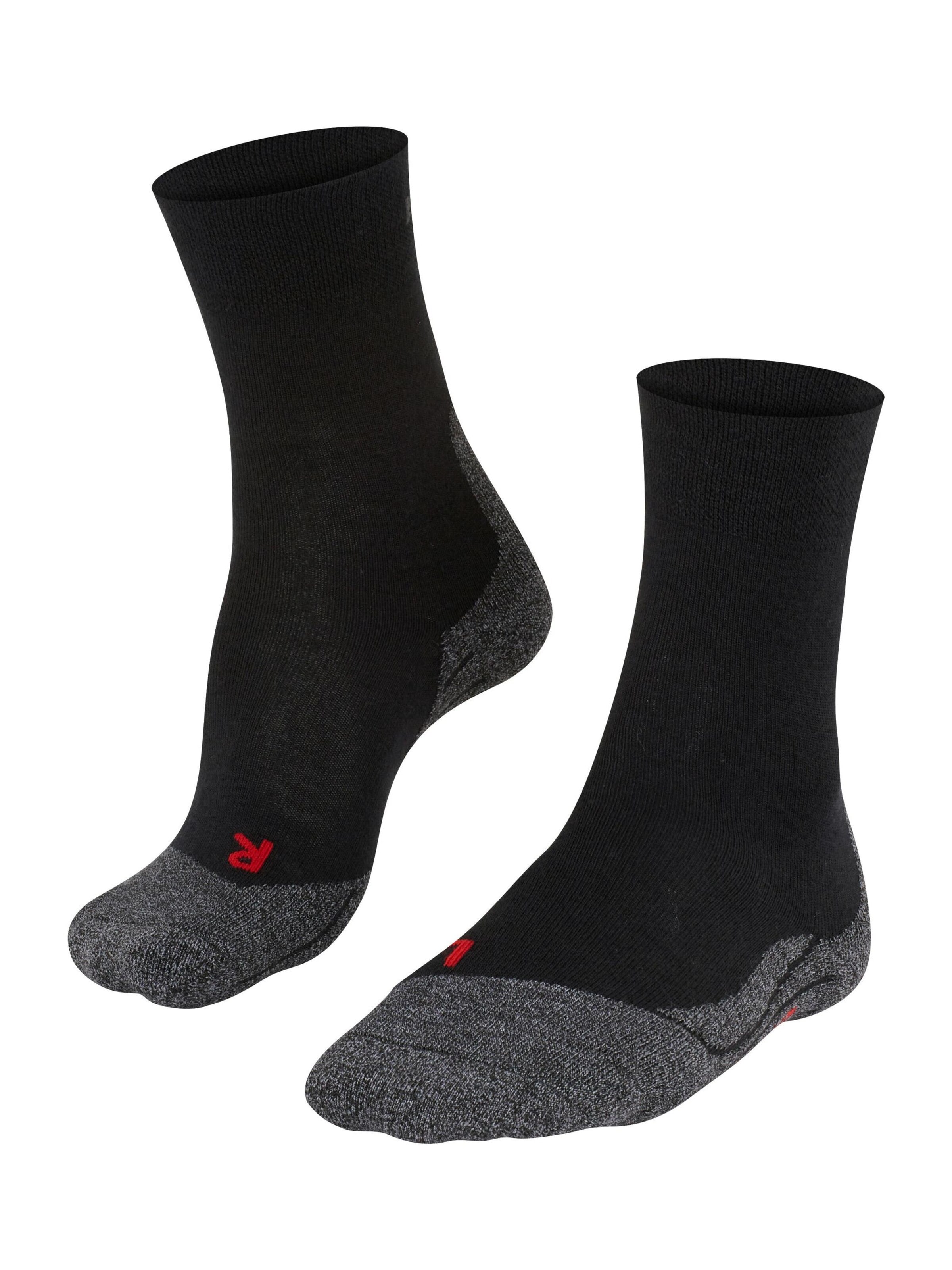 FALKE Sportsocken 'TK2 Explore Sensitive'‌‌‌‌‌‌ in Schwarz: Vorderseite