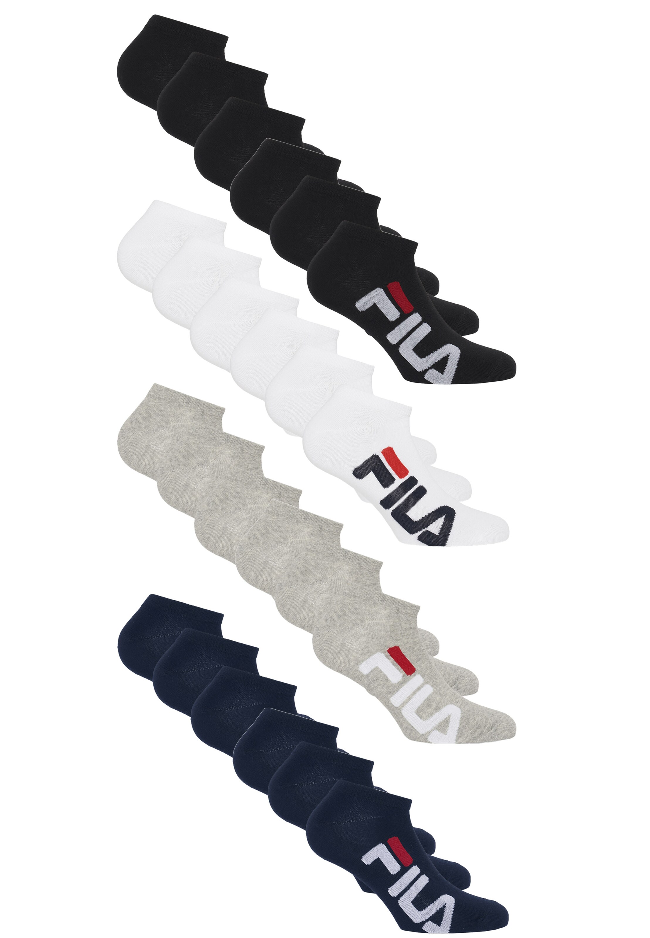FILA Socken 24er Pack in Blau: Vorderseite
