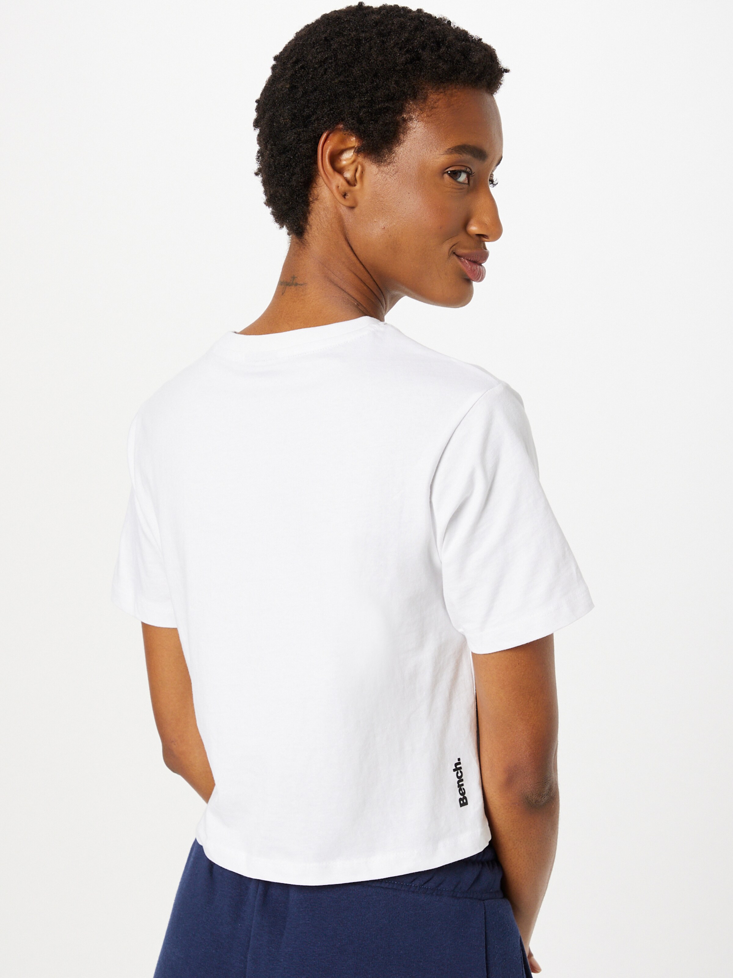 Frauen Shirts & Tops BENCH T-Shirt 'ELISON' in Weiß - HU25256 Frauen Shirts & Tops BENCH T-Shirt 'ELISON' in Weiß - HU25256