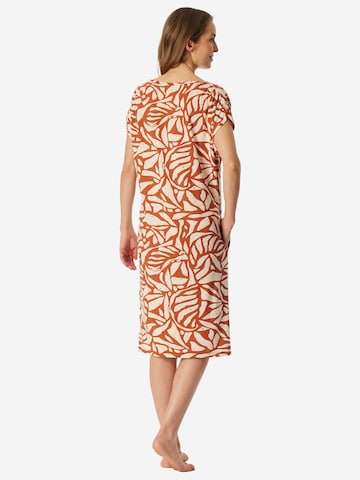 SCHIESSER Nightgown ' Selected Premium ' in Orange