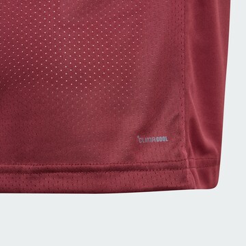 T-Shirt fonctionnel 'Club Tennis' ADIDAS PERFORMANCE en rouge