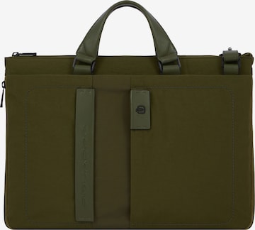 Piquadro Document Bag 'Pulse' in Green: front