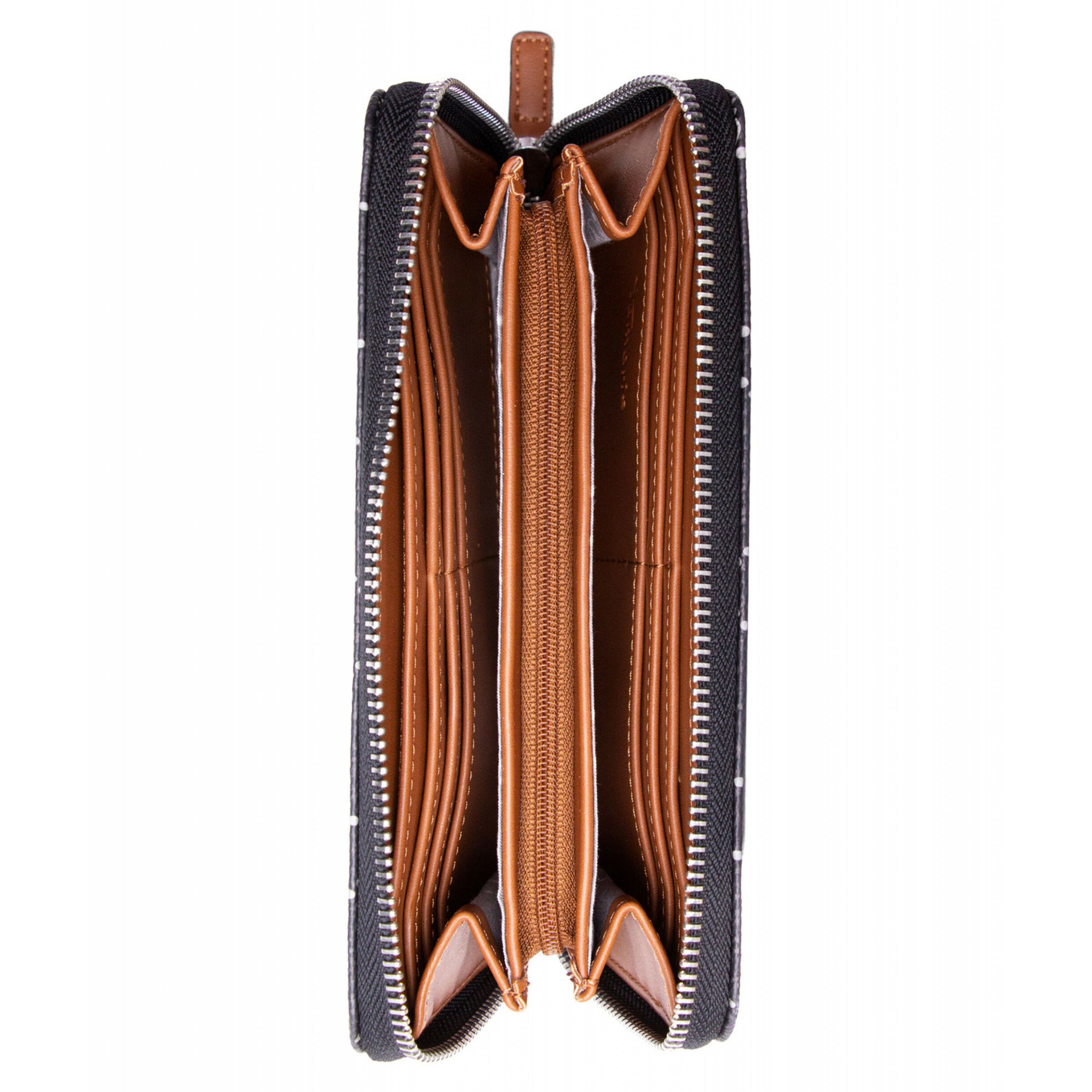 Tamaris Πορτοφόλι 'Anastasia' σε μαύρο