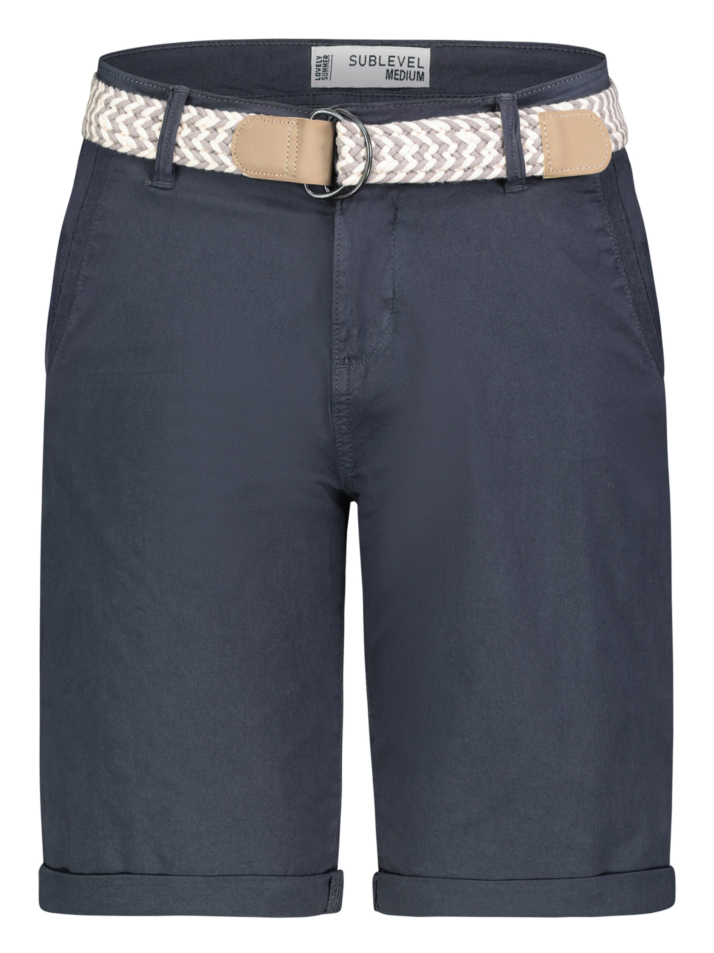 Sublevel Regular Shorts in Blau: Vorderseite