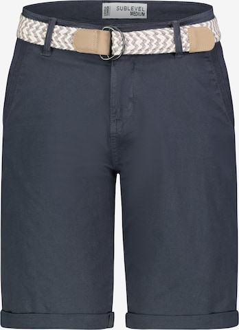 Sublevel Regular Shorts in Blau: Vorderseite