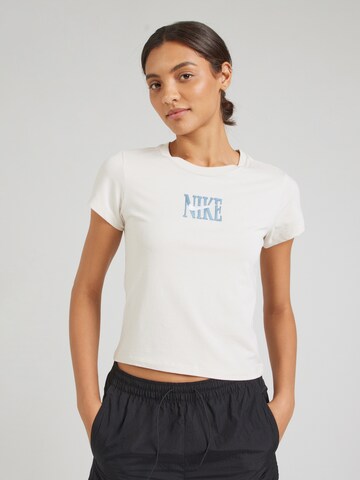 Nike Sportswear Футболка в Белый: спереди