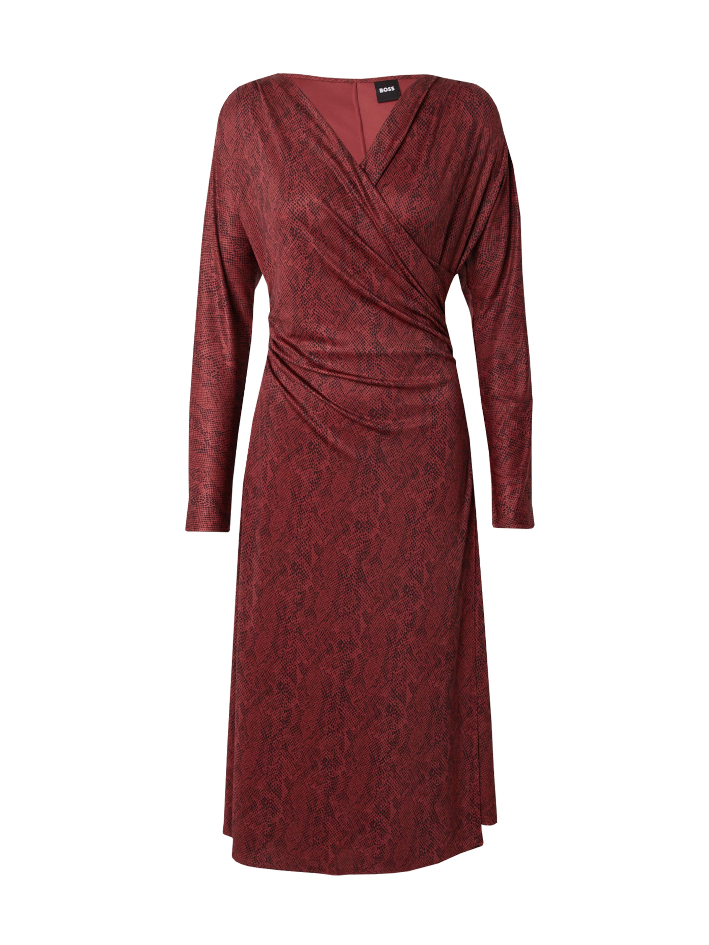 BOSS Рокля 'Ettita' в червено: отпред