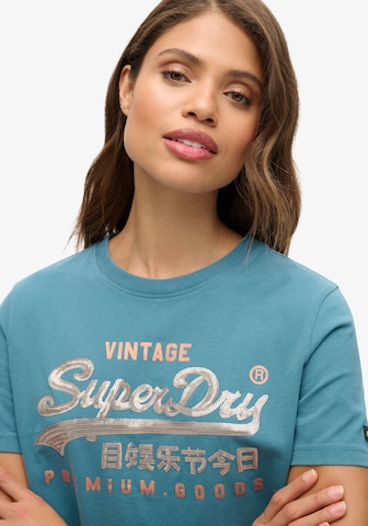 T-shirt Superdry en bleu