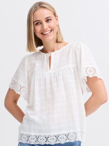 Camicia da donna 'LANA' di Fransa in bianco