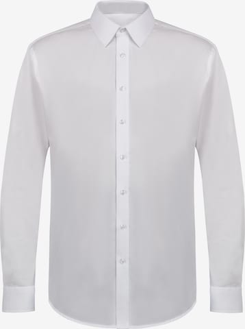 DreiMaster Klassik Regular fit Business Shirt in White: front