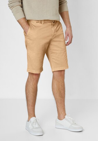 REDPOINT Slimfit Chinohose in Beige: Vorderseite