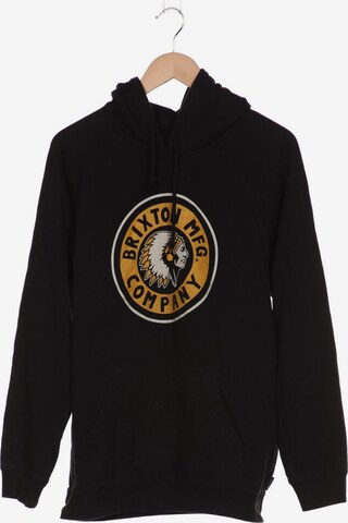 Brixton Sweatshirt & Zip-Up Hoodie in L in Black: front