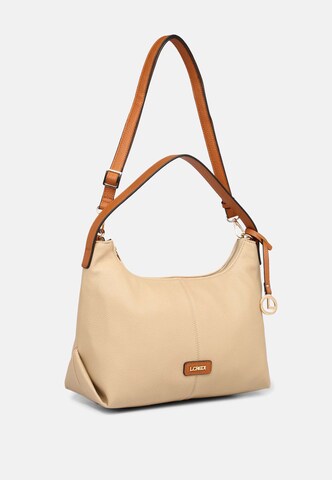 L.CREDI Handbag 'Jamalia' in Beige