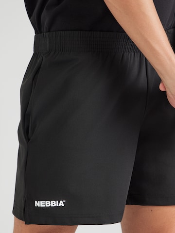 NEBBIA regular Sportsbukser 'POWER 902' i sort