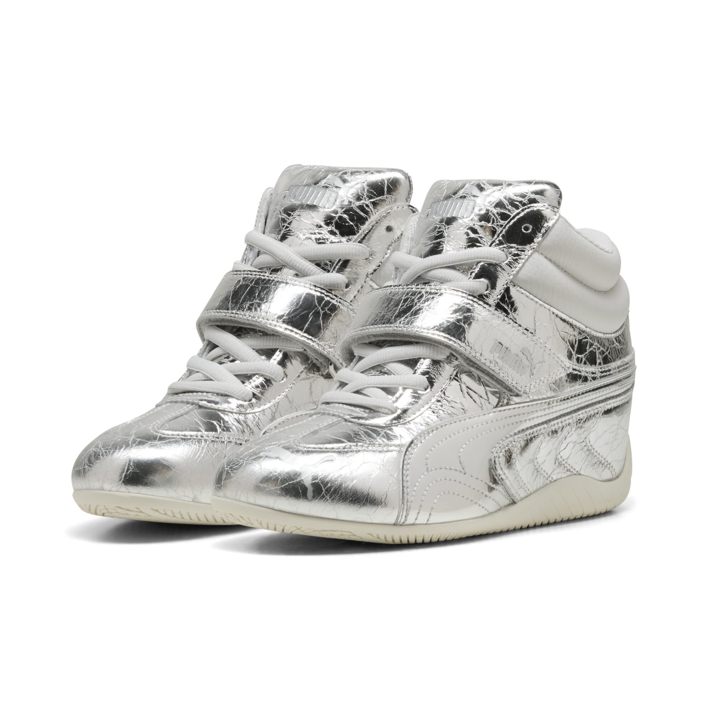 PUMA Sneakers hoog 'Speedcat' in Zilver