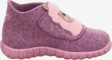 SUPERFIT Slippers 'Happy' in Purple