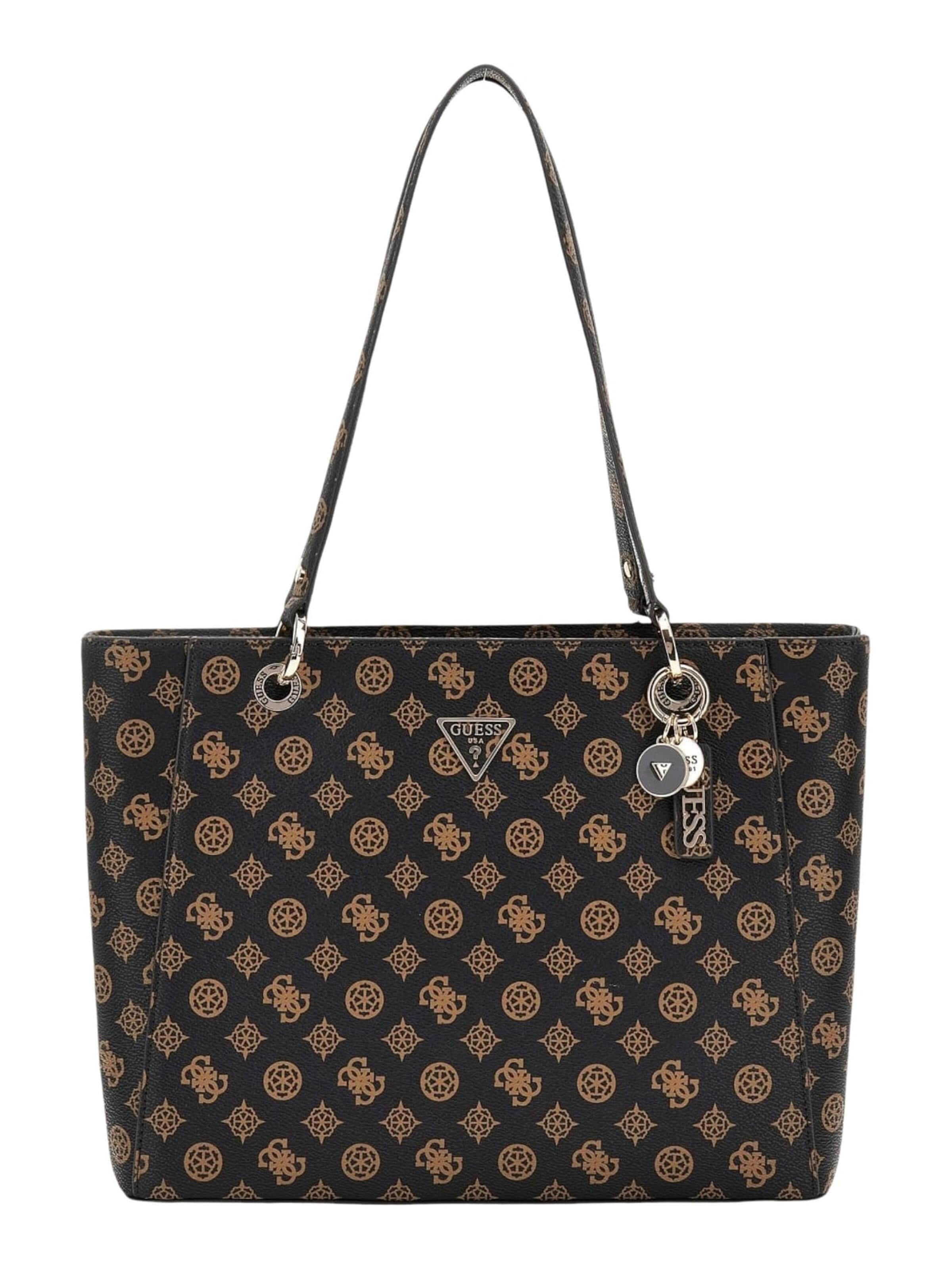 Shopper di GUESS in marrone: frontale