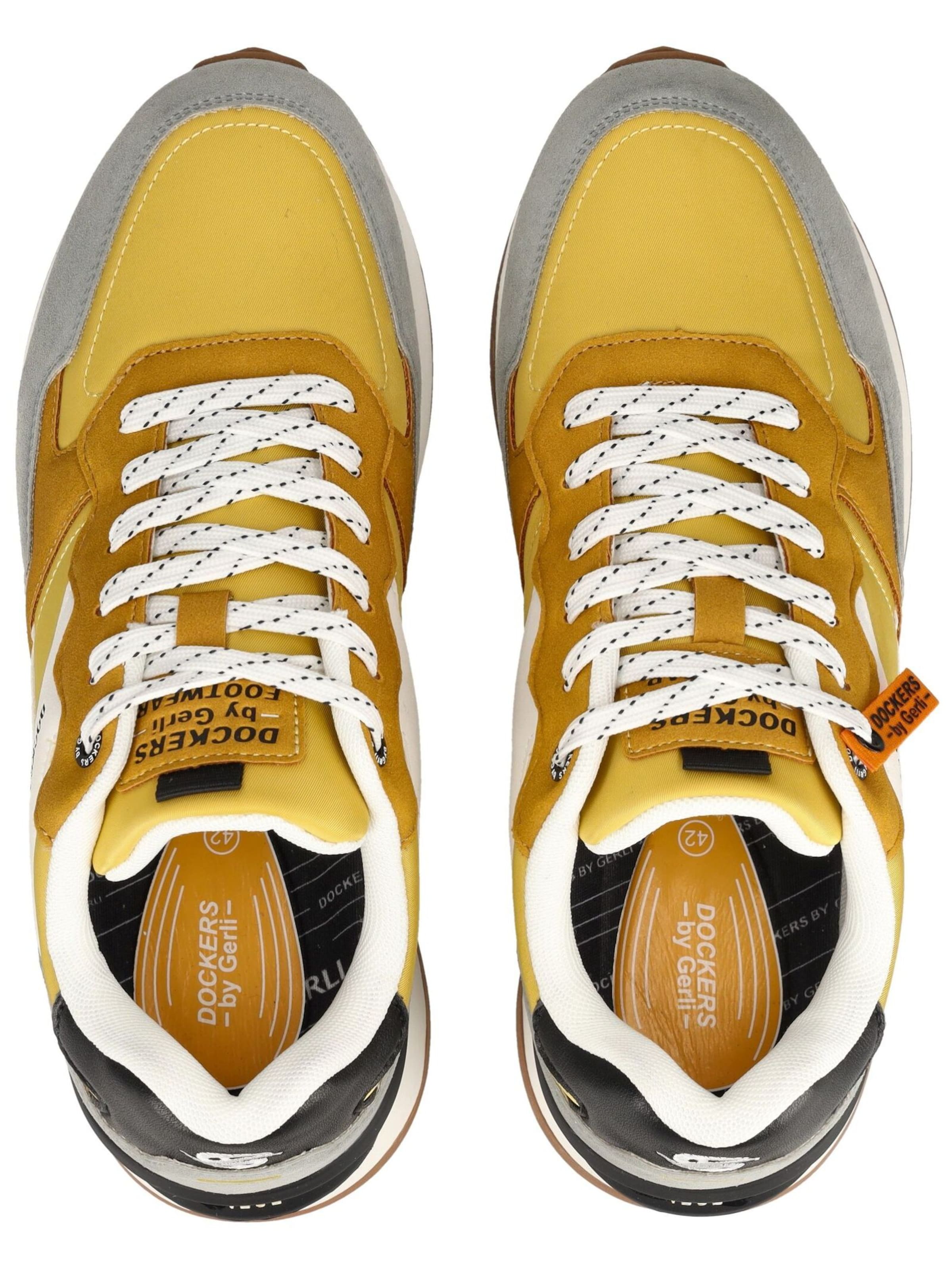Baskets basses Dockers by Gerli en jaune