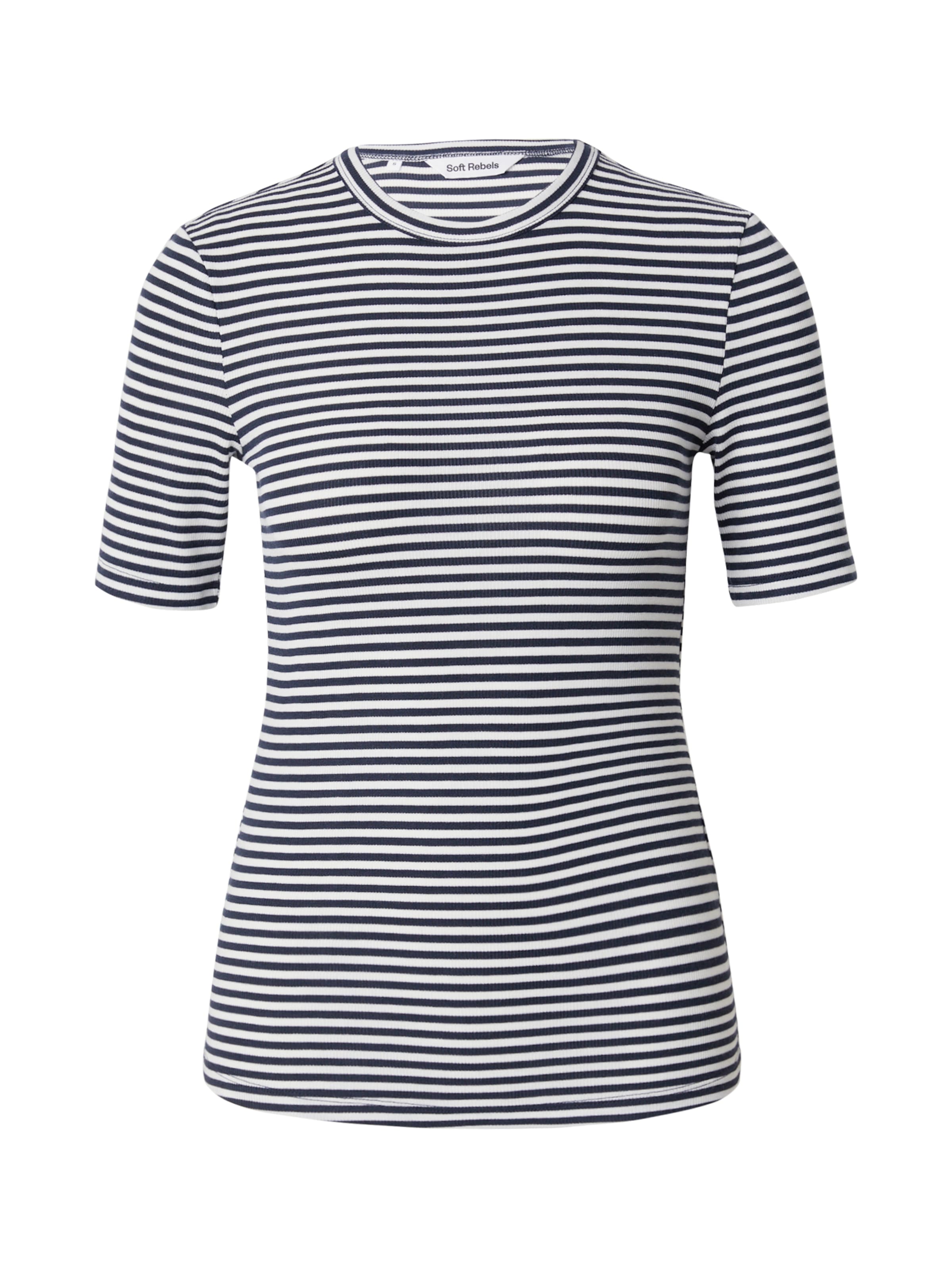mėlyna Soft Rebels Marškinėliai 'Fenja': priekis