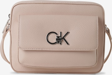 Calvin Klein Crossbody Bag in Pink: front