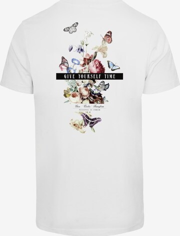 T-Shirt 'Give Yourself Time' Mister Tee en blanc