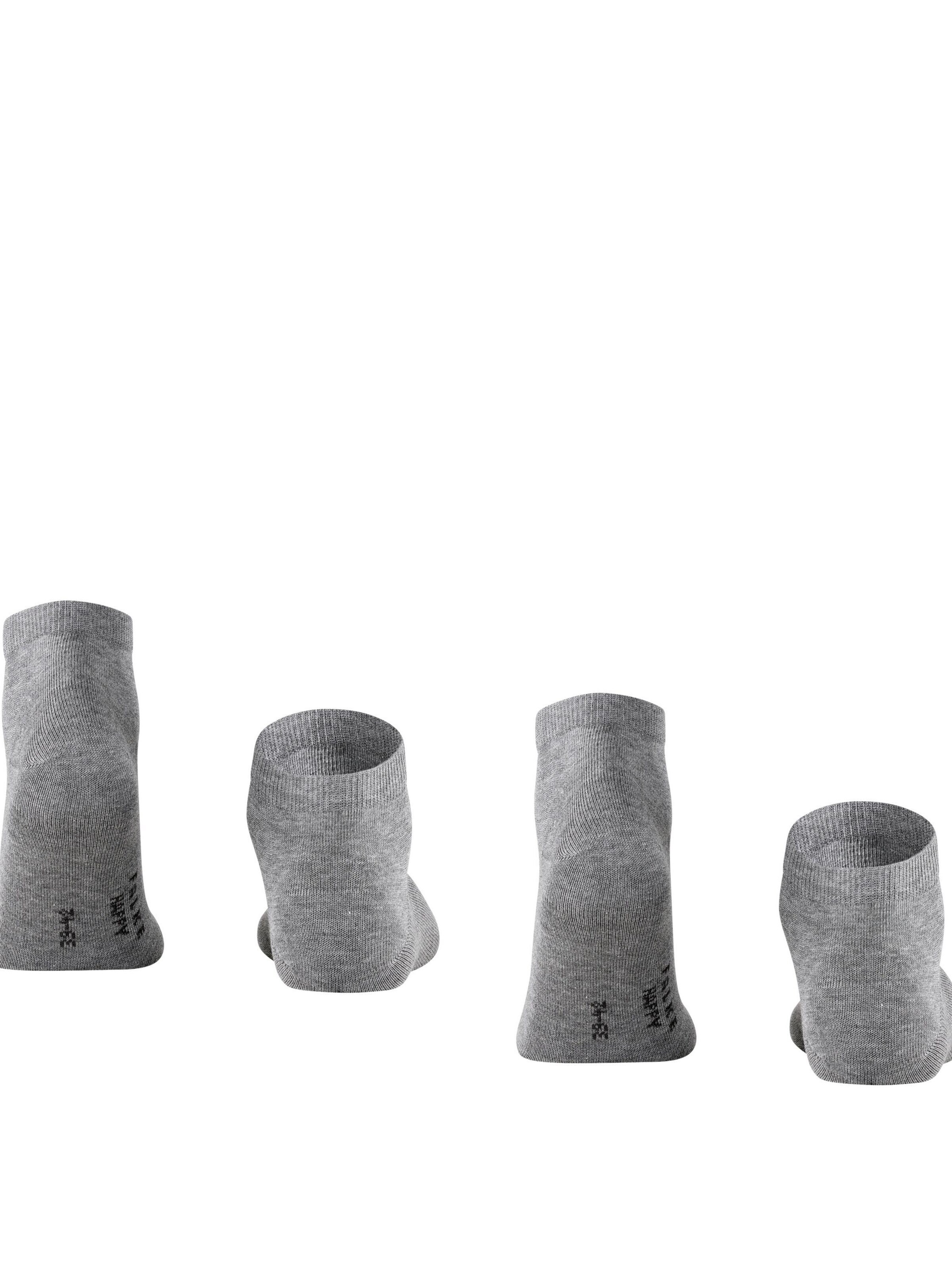 FALKE Socks 'Happy 2-Pack' in Grey