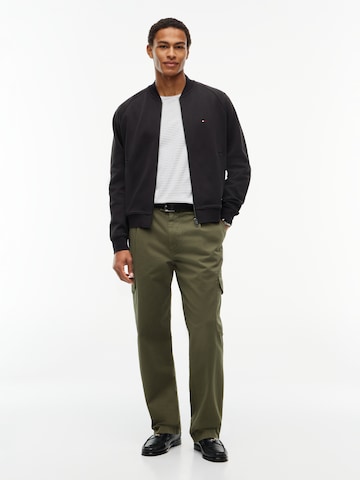 TOMMY HILFIGER Mikina 'ESSENTIAL' – černá