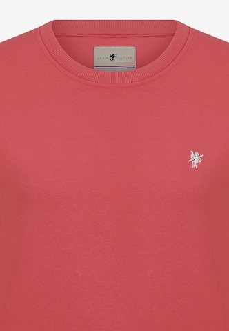 Sweat-shirt 'Felicity' DENIM CULTURE en rouge