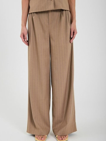 NORR Normální Kalhoty ' Novia ' – žlutá: přední strana