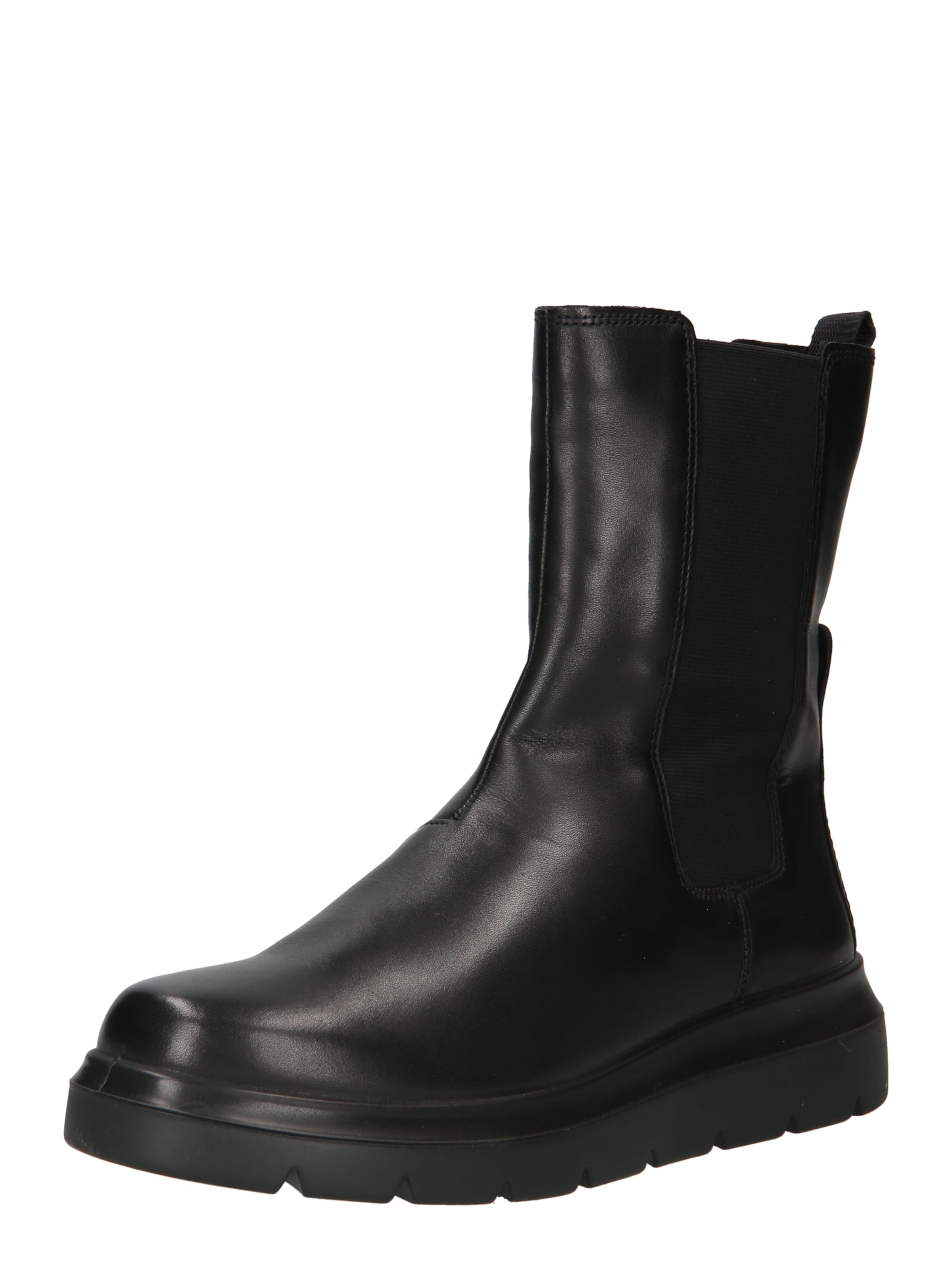 ECCO - Botas Chelsea en negro: frente