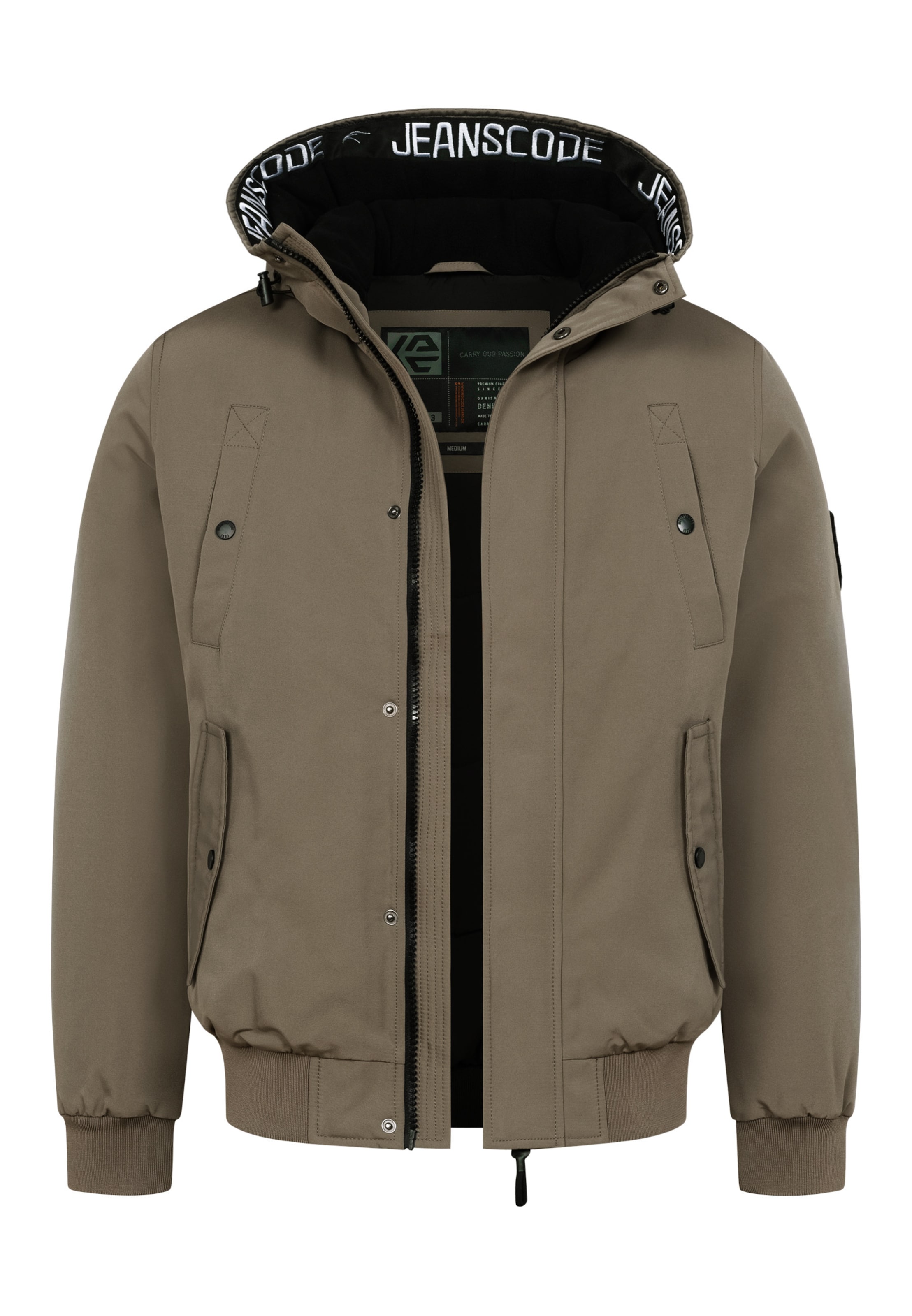 Veste d’hiver 'Albany' INDICODE JEANS en marron : devant