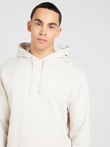 Coupe regular Sweat-shirt 'Club Fleece' Nike Sportswear en marron