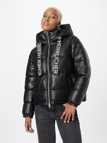 Herrlicher Winter Jacket 'Tolini' in Black: front