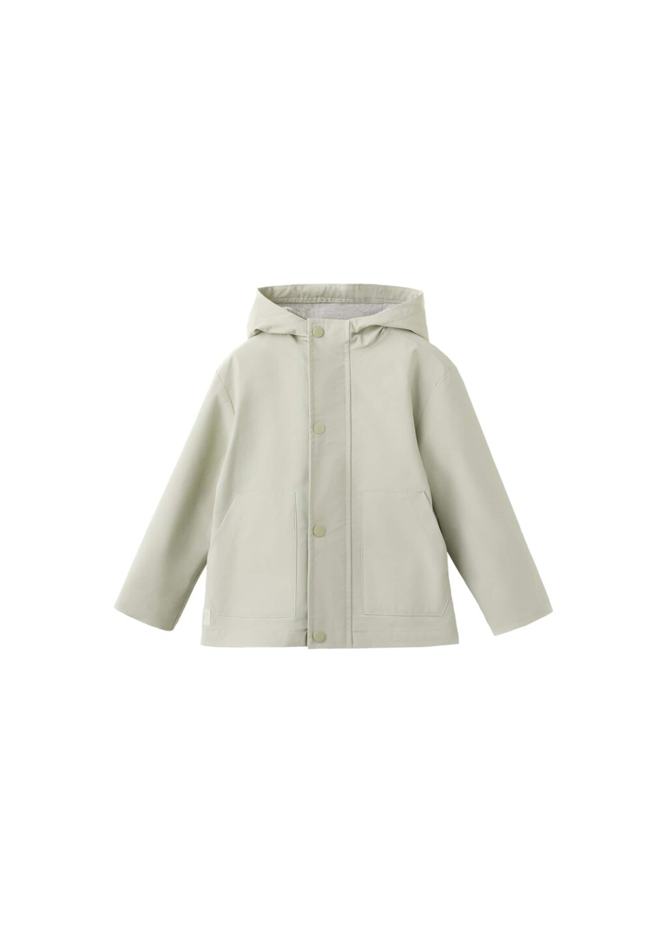 MANGO KIDS Between-Season Jacket 'Victor' in Green: front