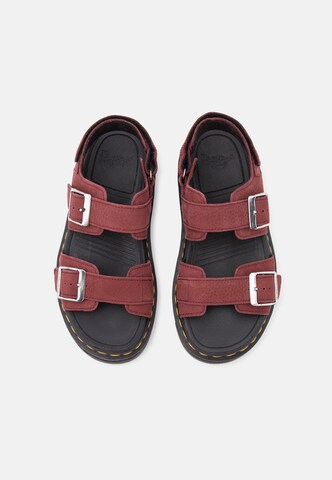 Dr. Martens Sandały w kolorze czerwony