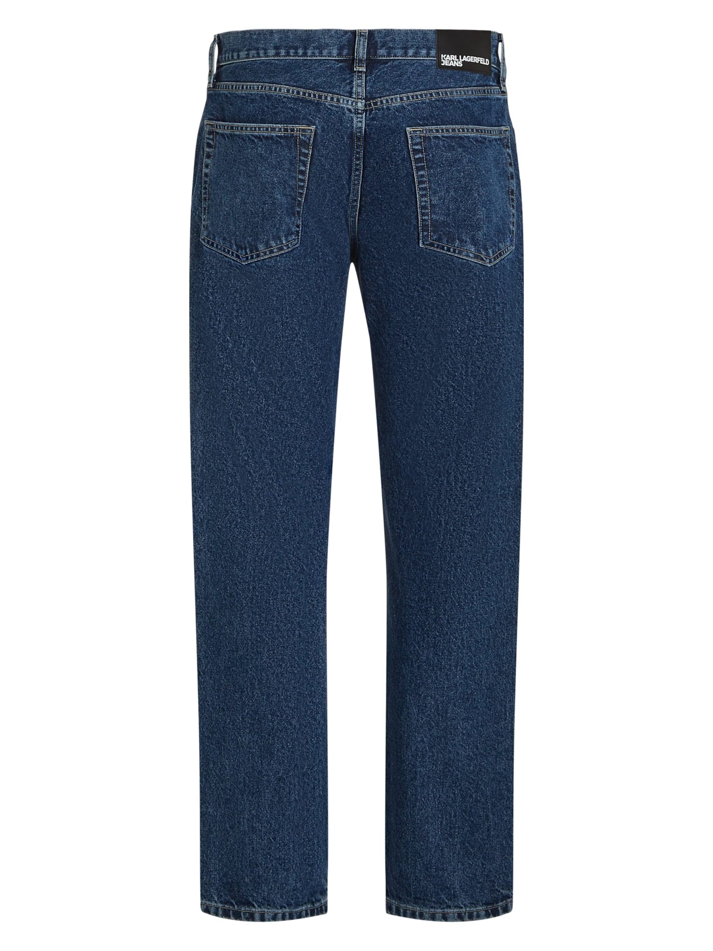 KARL LAGERFELD JEANS Štandardný strih Džínsy - Modrá