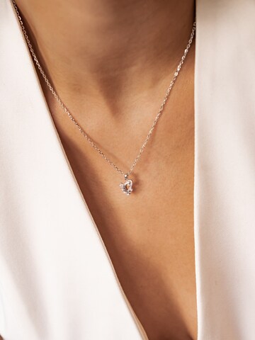 Hey Happiness Kette 'Moon and Star'‌‌‌‌‌‌‌ in Silber