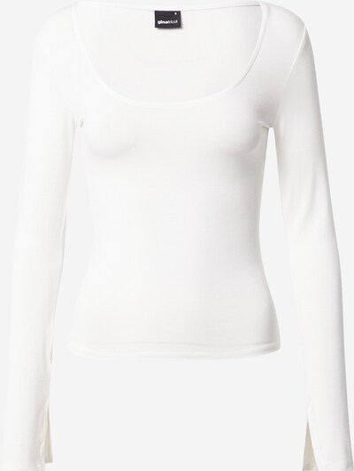 Tricou 'Agnes' Gina Tricot pe alb, Vizualizare produs