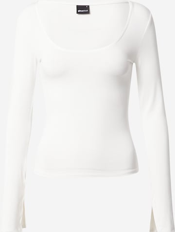 Gina Tricot Shirt 'Agnes' in Weiß: predná strana