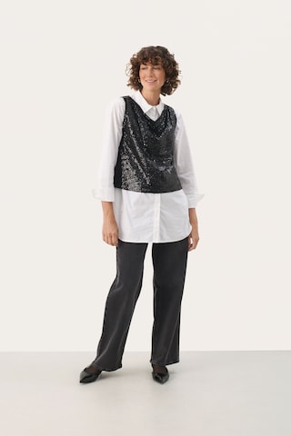 Chemisier 'Malikka' Part Two en noir