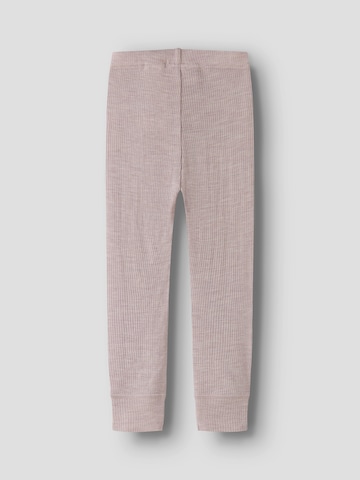 NAME IT - Skinny Leggings 'NMNWAX' en lila