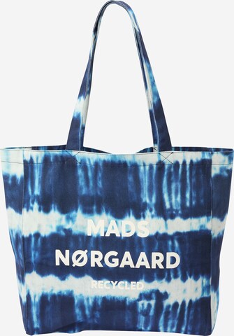 MADS NORGAARD COPENHAGEN Shopper - Modrá: predná strana