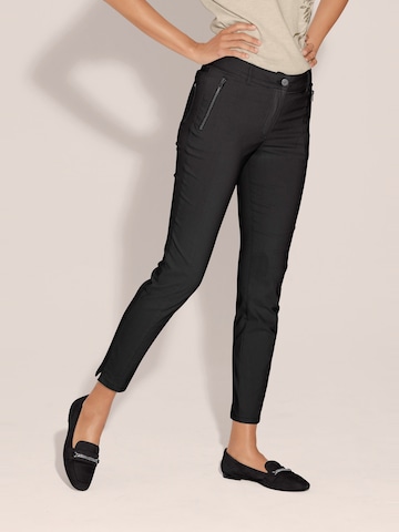 Skinny Pantalon MADELEINE en noir