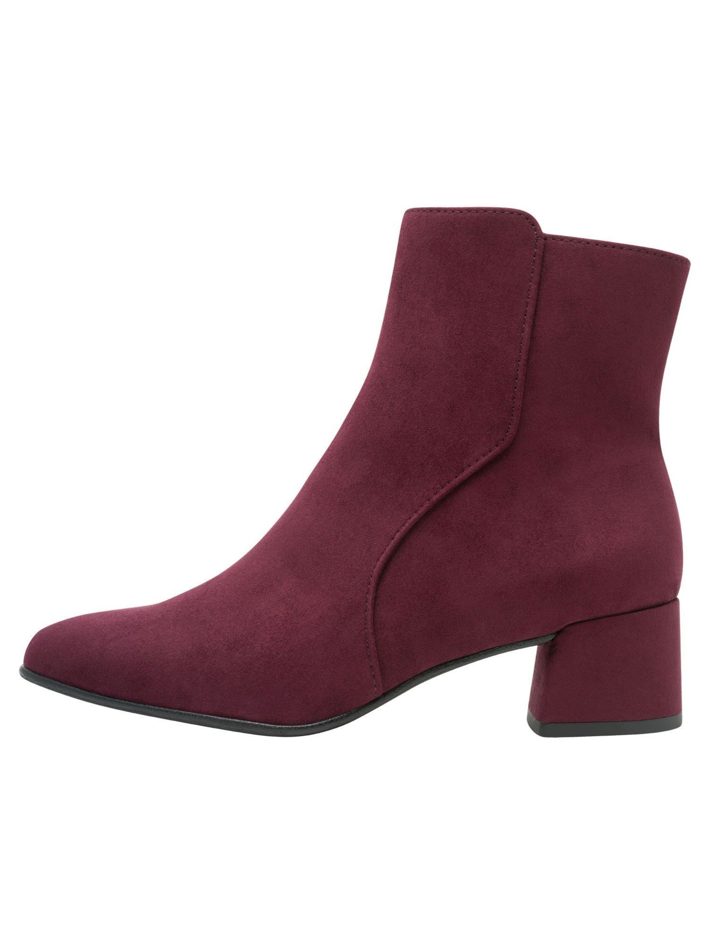 MARCO TOZZI Ankle boots in Red
