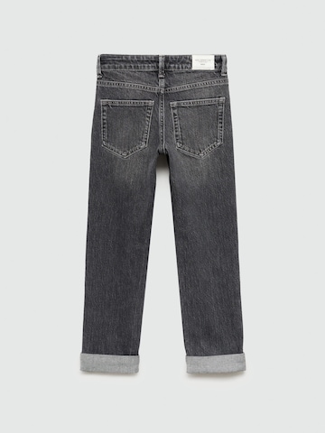 MANGO KIDS Normální Džíny – šedá