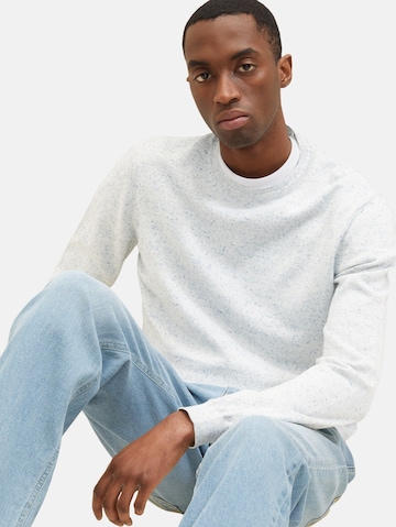 TOM TAILOR Sweater in White